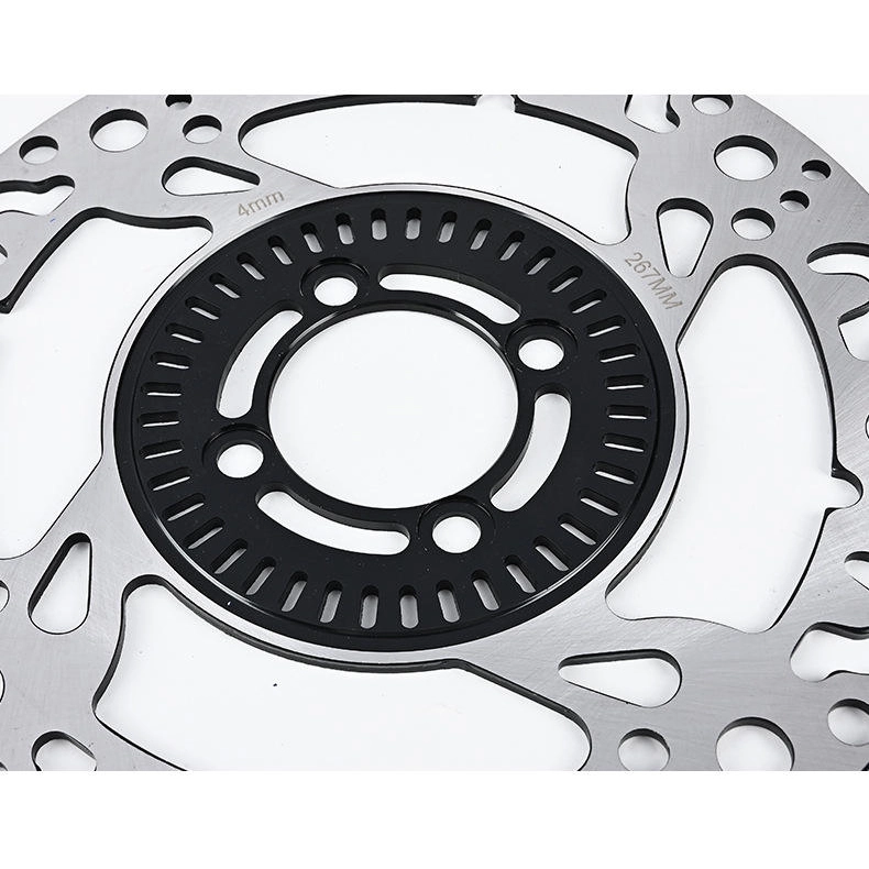 New Motorcycle Disc Brake for Y125 ZR FrontRear 267mm Hole 58 ZS-F20 Iron (1)