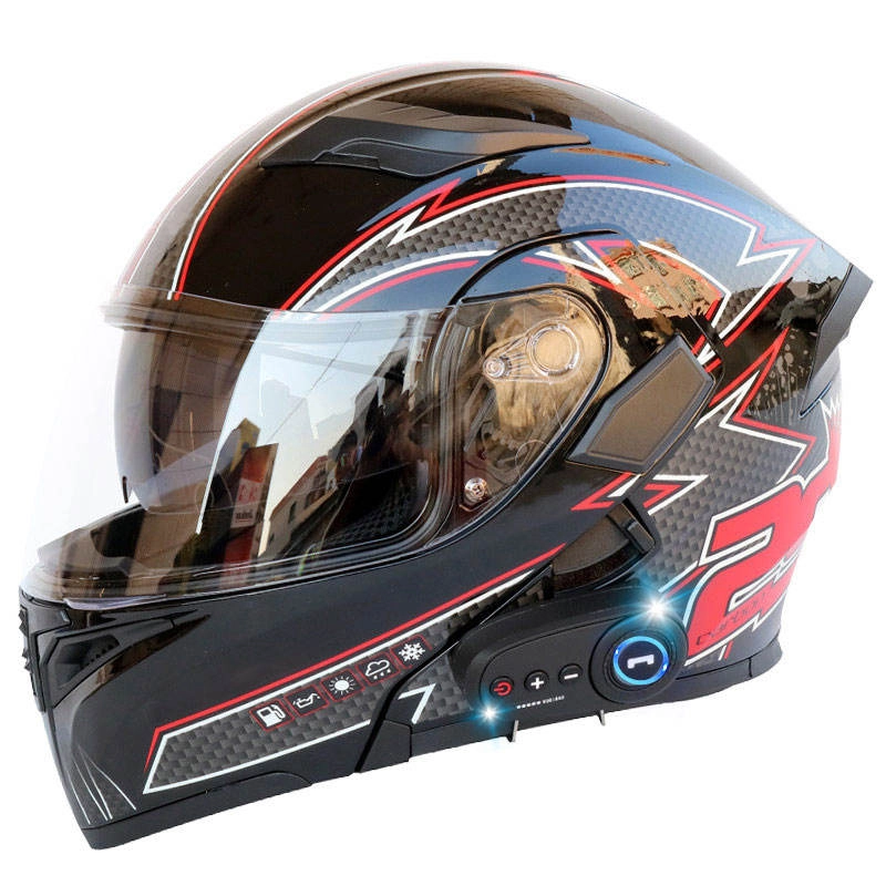 Latest motorcycle helmet with headphones modular motorcycle helmet1