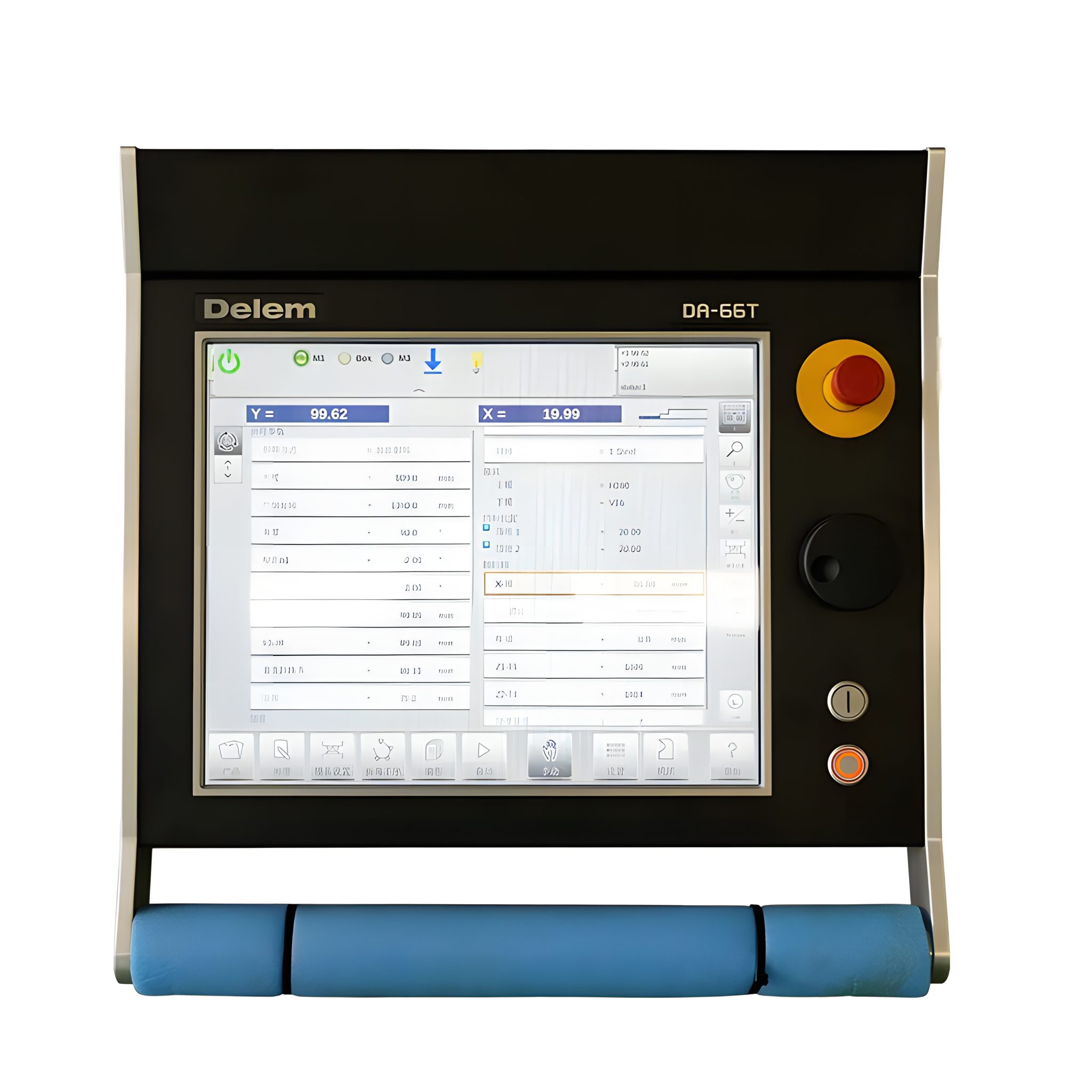 CNC Hydraulic Press Brake Bending Machine With DELEM DA66T - hating