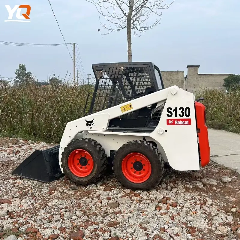 Bobcat S130 Used Skid Steer Loader Reliable Performance Well Maintained