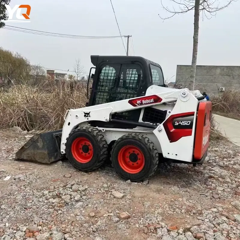 Bobcat S450 Used Compact Skid Steer Loader Easy Operation Low Price