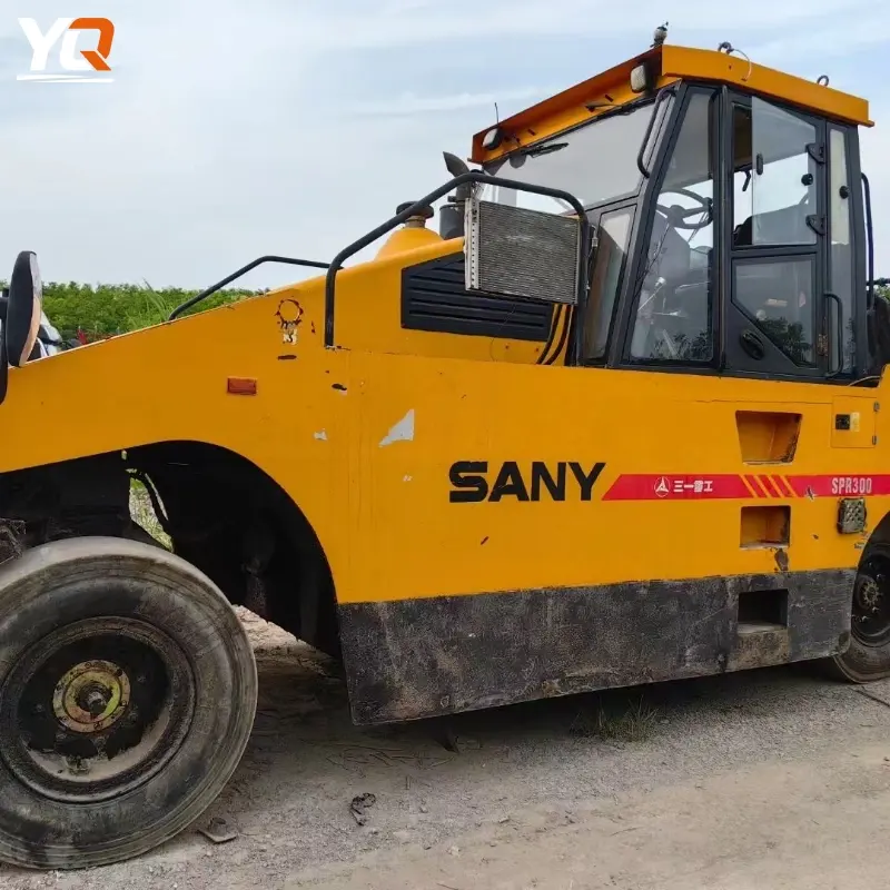 Good Condition Used SANY SPR300 Road Roller Powerful Compaction Low Price