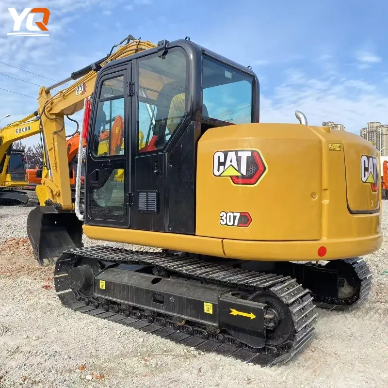 Good Performance Used CAT 307E Excavator 7 Ton Digger Machine