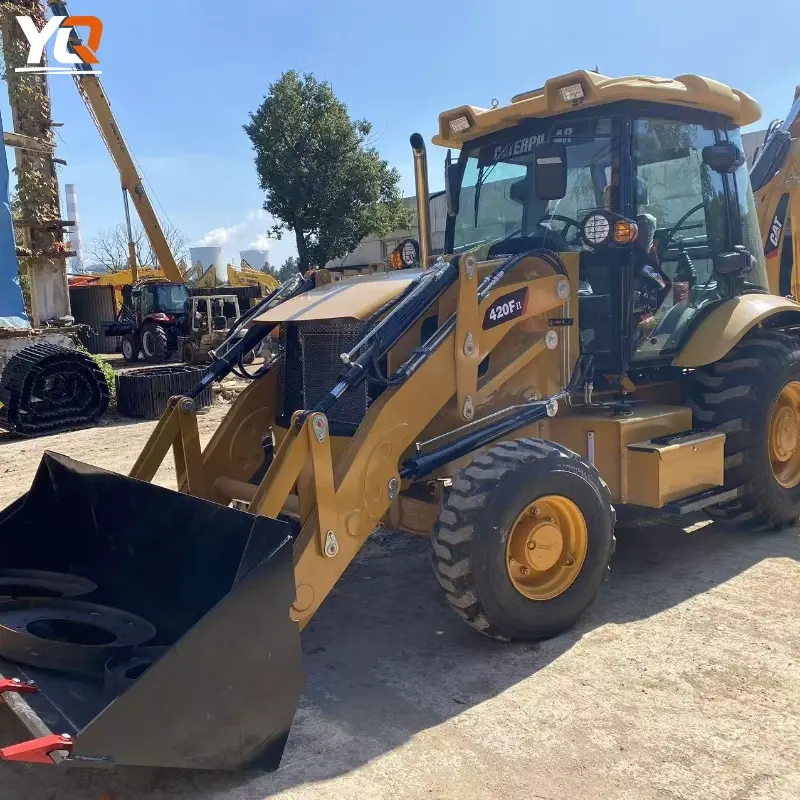 High Quality Used CAT 420F Backhoe Loader USA Brand For Sale