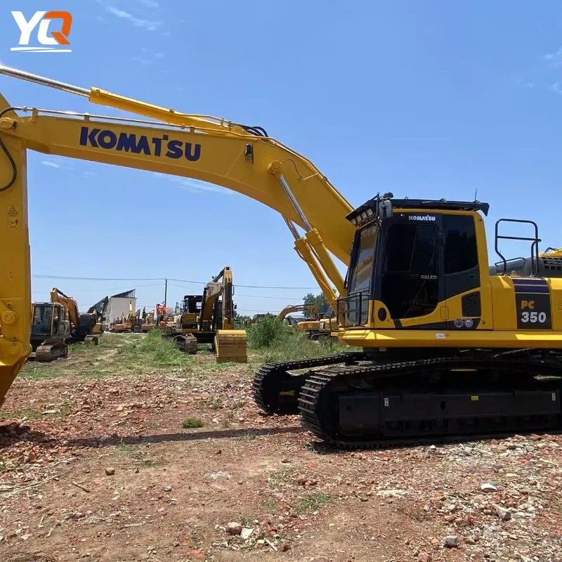 Low Price Second Hand Komatsu PC350 Large Hydraulic Excavator High Performance