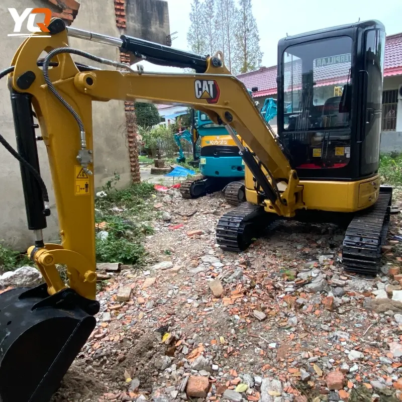Mini Used CAT 303.5ECR Excavator Compact Radius For Sale