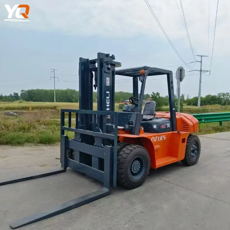 Powerful Used Heli 70 Heavy Forklift 7 Ton Solution For Sale (1)