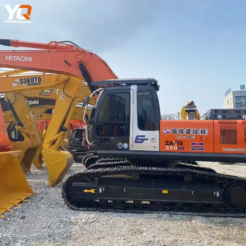 Pre-Owned Hitachi ZX350 Heavy Excavator Powerful Construction Machinery