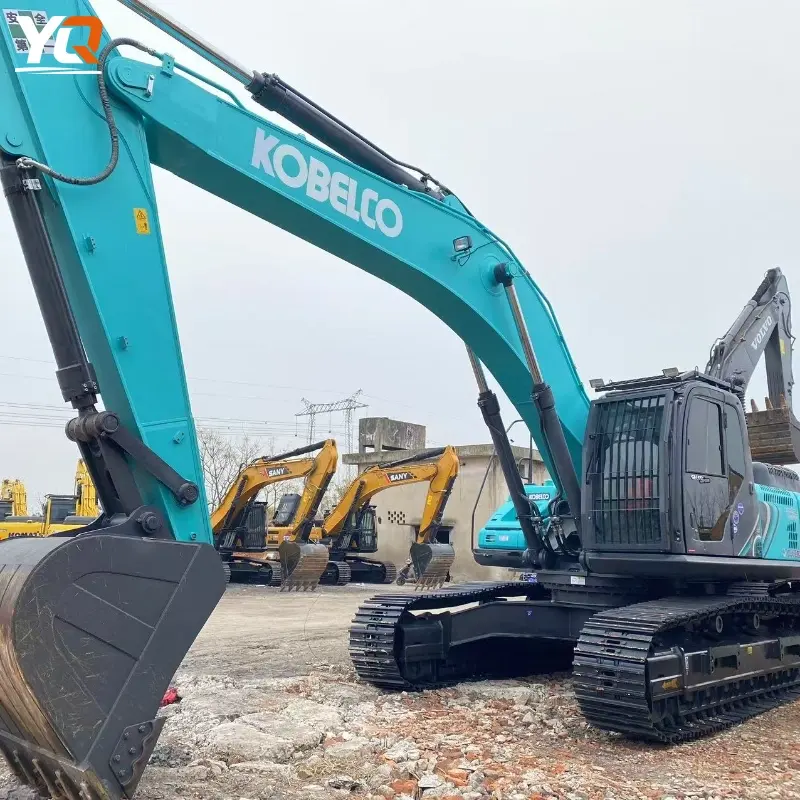 Pre-Owned Kobelco SK350 Heavy Excavator Powerful Engineering Equipment