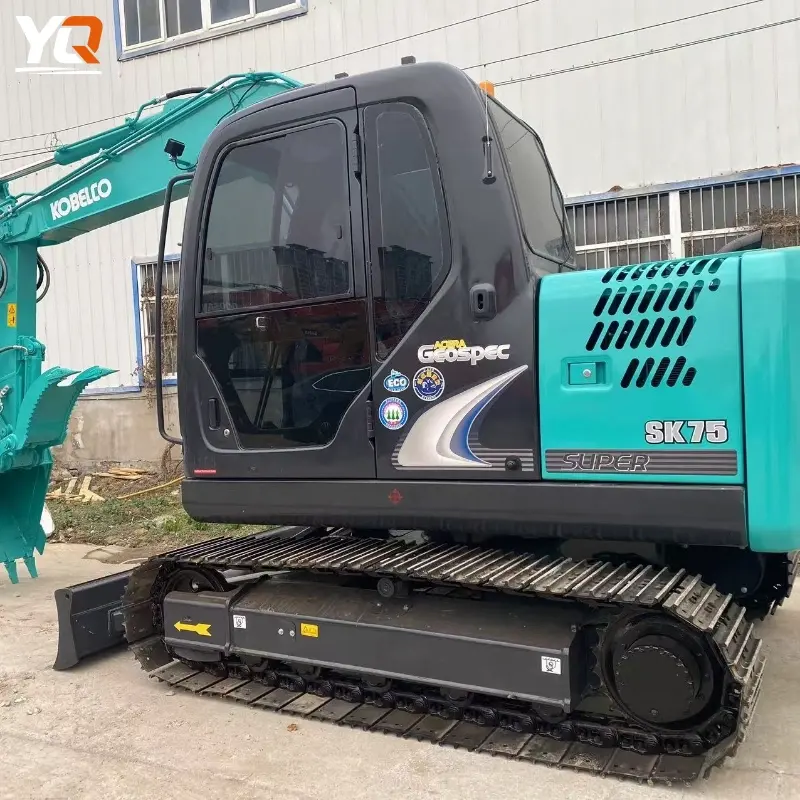 Pre-Owned Kobelco SK75 Compact Excavator Competitive Price