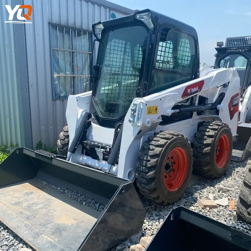 Second Hand Bobcat S550 Skid Steer Loader Balanced Performance Nice Condition