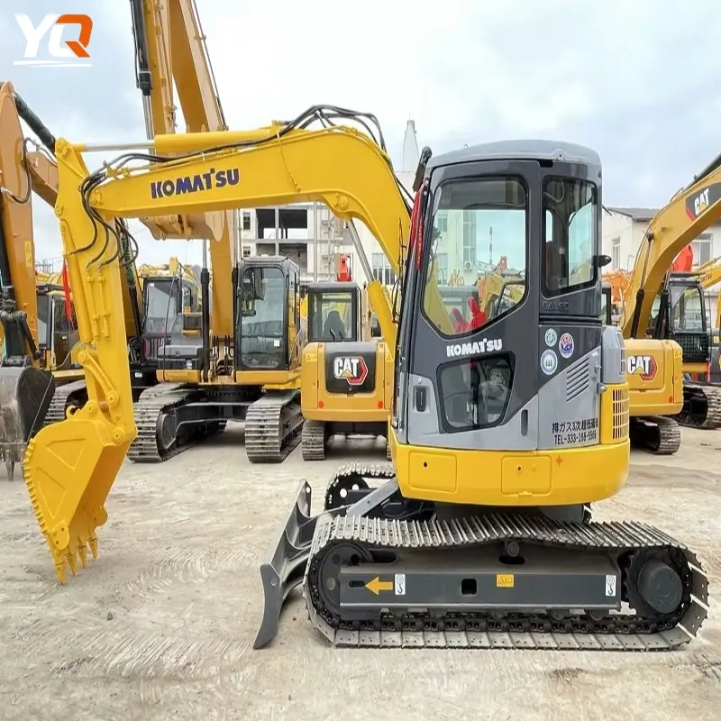 Second Hand Komatsu PC78 Compact Excavator Stable Performance Construction Use