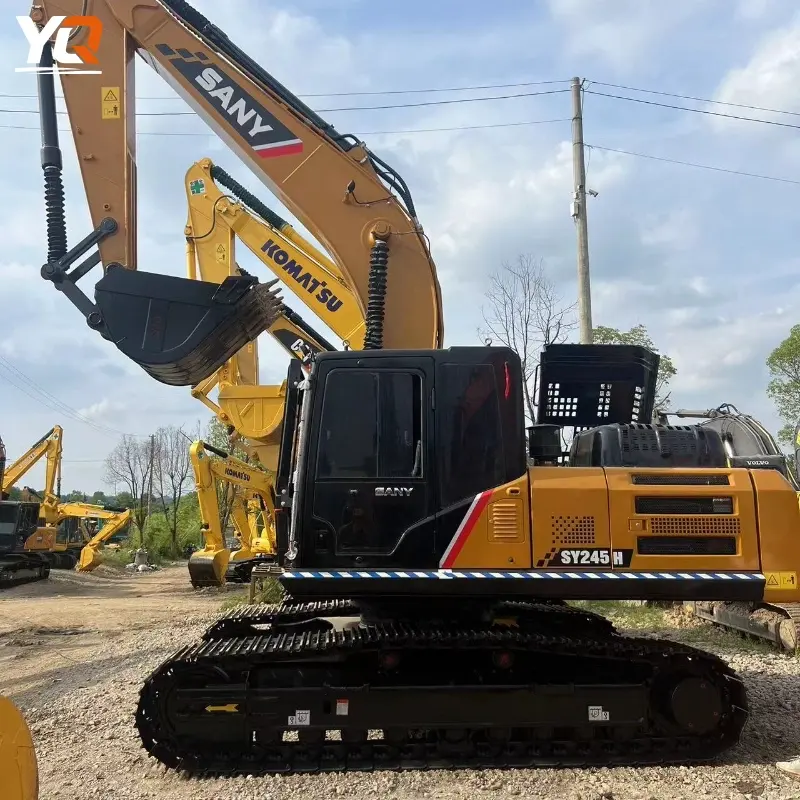 Second-Hand SANY SY245 Medium Excavator Durable Construction Equipment