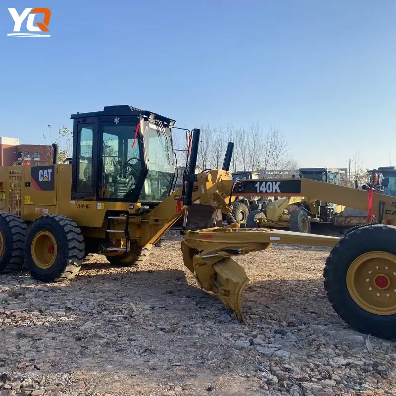 Used CAT 140K Motor Grader High Performance Construction Equipment