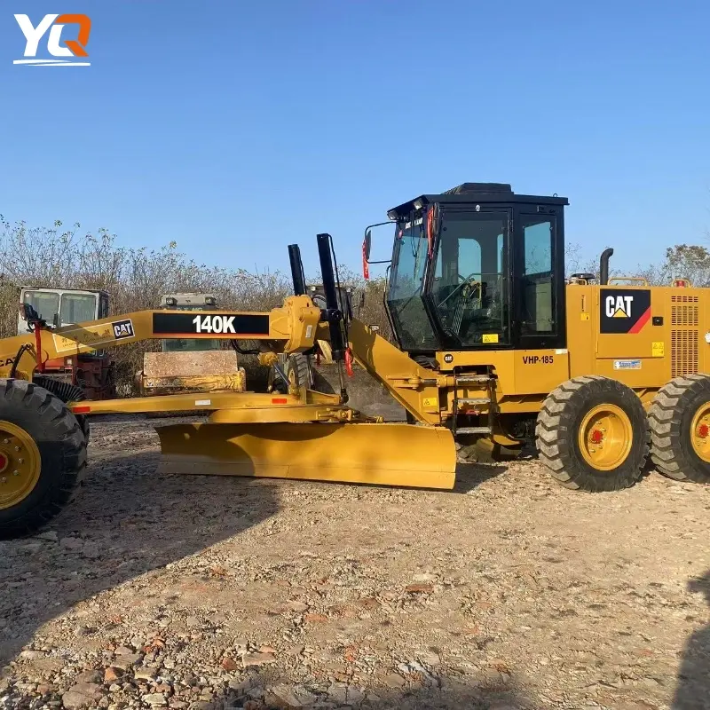 Used CAT 140K Motor Grader High Performance Construction Equipment