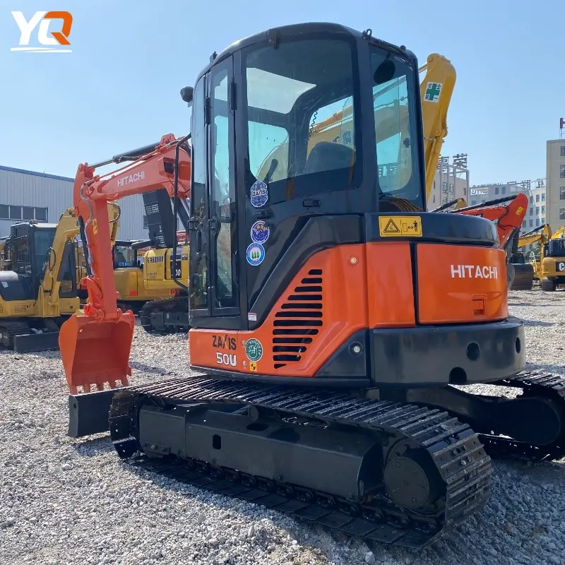 Used Hitachi ZX50 Mini Excavator Good Condition Construction Machine
