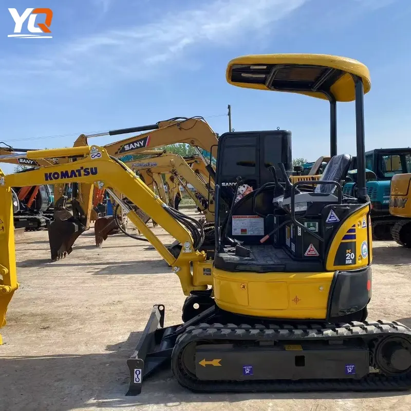 Used Komatsu PC20 Mini Excavator Compact Design Low Price Good Condition