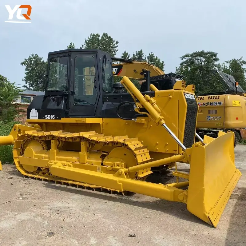 Used Shantui SD16 Bulldozer Durable Engineering Machinery