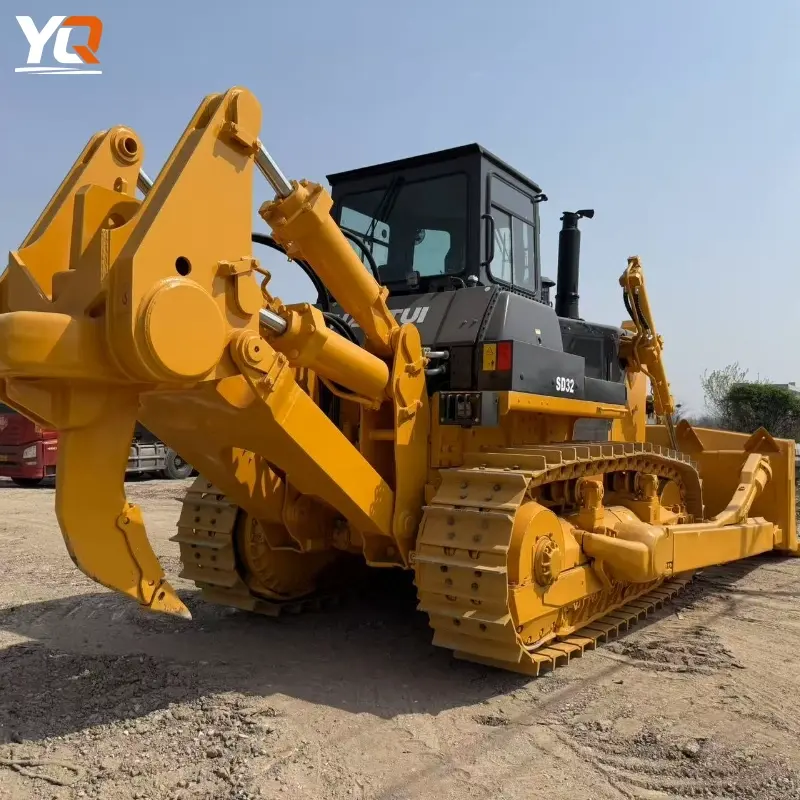 Well-Maintained Shantui SD32 Heavy Bulldozer Powerful Equipment
