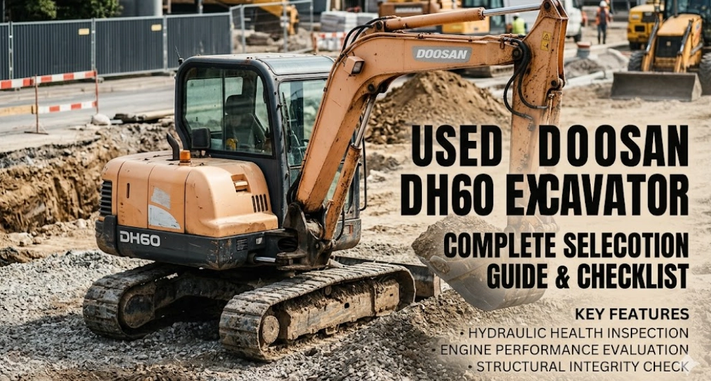 The Ultimate Selection Guide & Checklist for Buying a Used Doosan DH60 Excavator