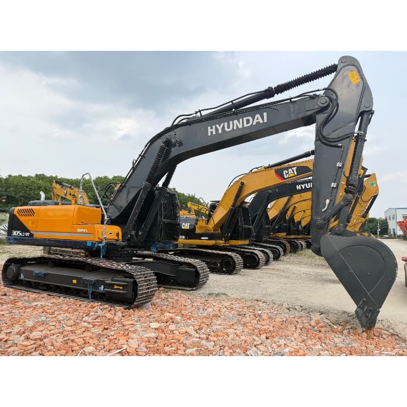 Used Hyundai 305LC-9T in excellent condition is currently on sale