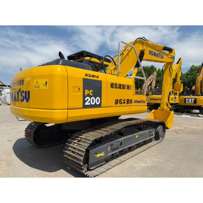Used Komatsu 200 in excellent condition with low operating hours is currently for sale