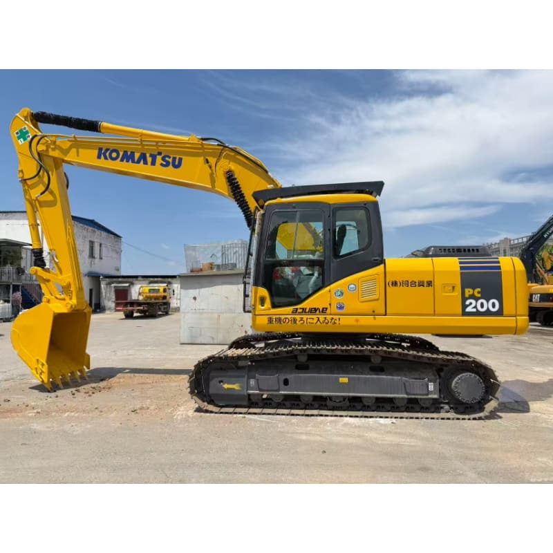 Used Komatsu 200 in excellent condition with low operating hours is currently for sale