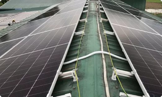 50KW Hybrid Solar System With 100KWH Battery Storage