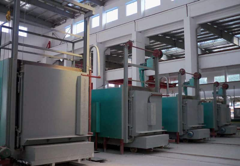 heat treatment furnace for steel balls 