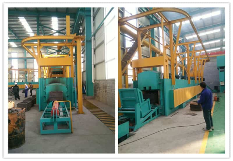 heat treatment machine for grinding balls 