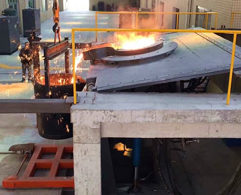 steel type melting furnace 