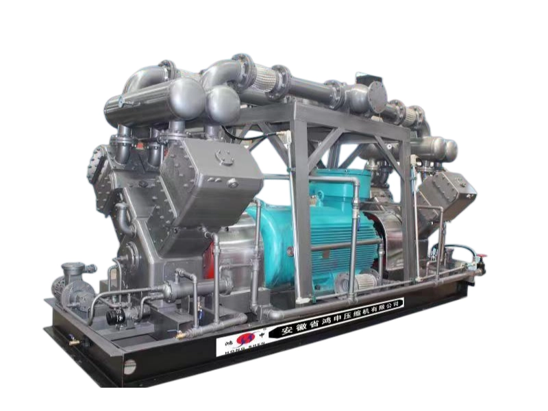 Oilfield wellhead gas recovery compressors