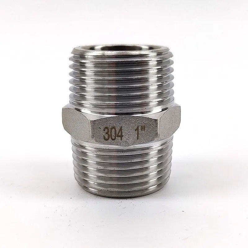 1 Inch BSP Stainless Hex Nipple