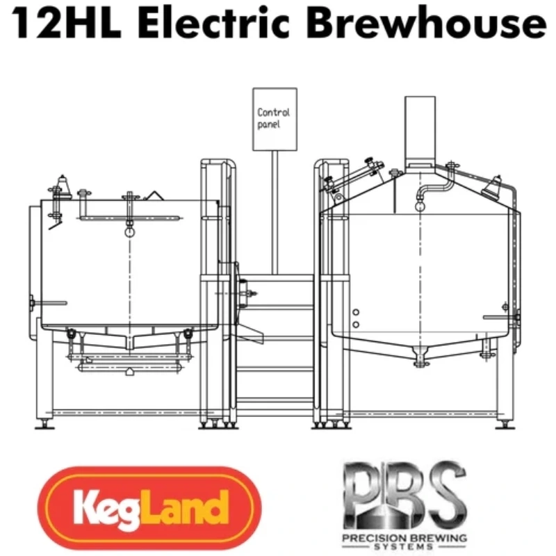 1200L (12HL) Brewhouse