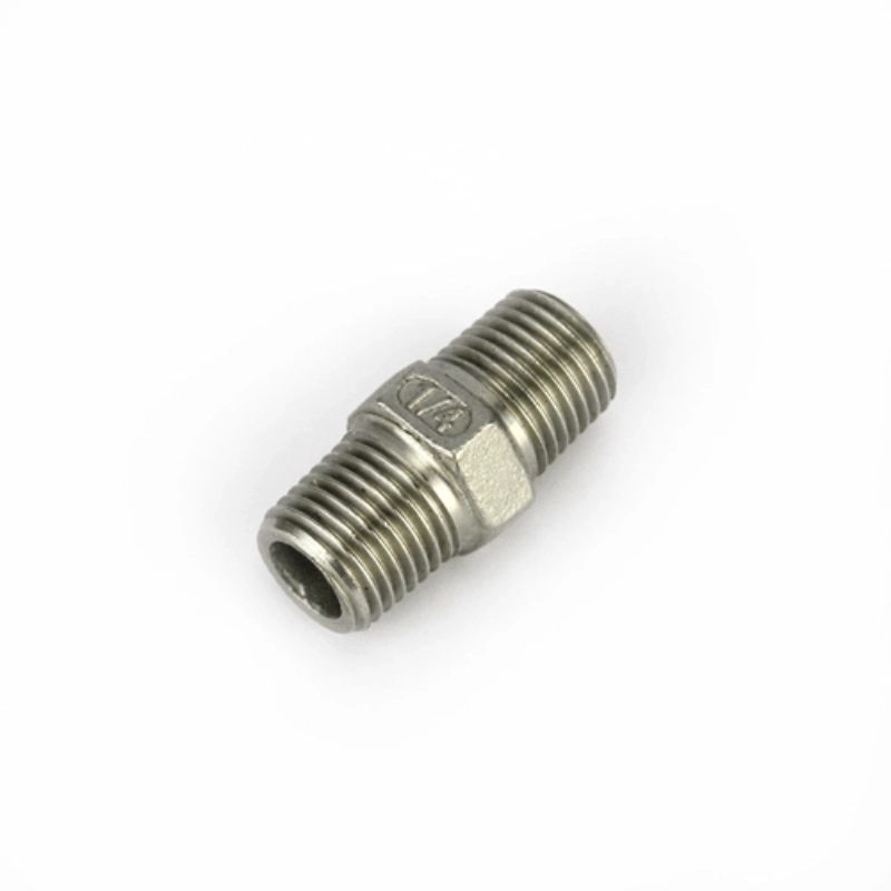 1/4 BSP Stainless Hex Nipple