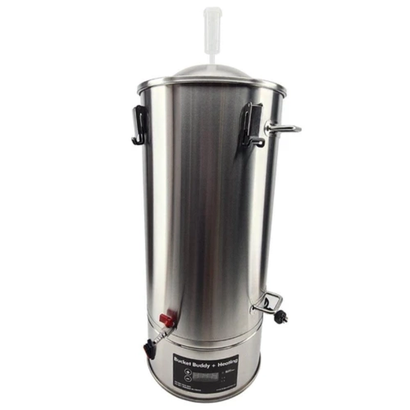 35L SS Bucket Buddy with Heating - Integrated 36 Watt Element 220-240V AC