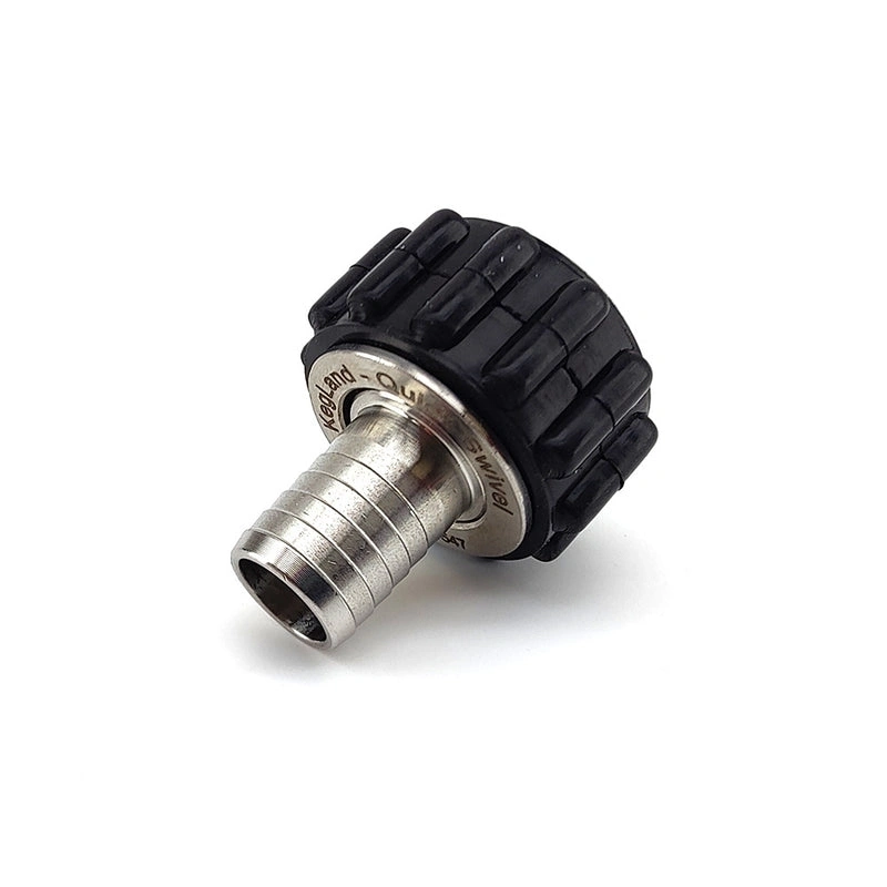 KegLand Quick Swivel Connector 1/2" x 13mm (1/2") Straight Barb