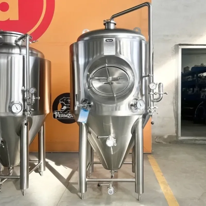 600L Conical Fermenter (pressurisable, jacketed)