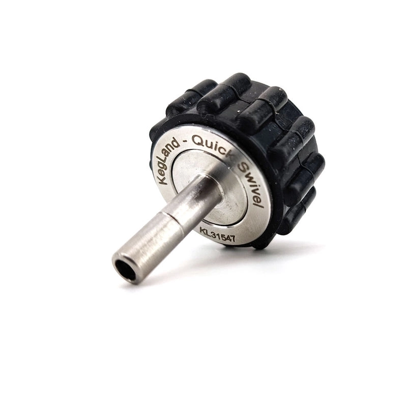 KegLand Quick Swivel Connector 1/2' x 6.35mm (1/4') Straight Barb (duotight compatible)