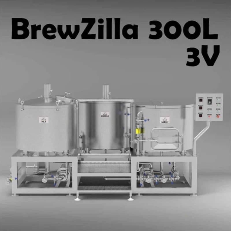 BrewZilla 300L - 3 Vessel Brewery