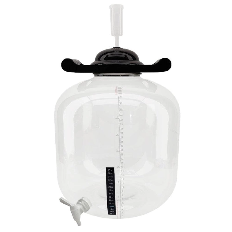 FermZilla - Flat Bottom 30L (7.9 Gal) Fermenter-including Air Lock,Tap and Sticker Thermometer