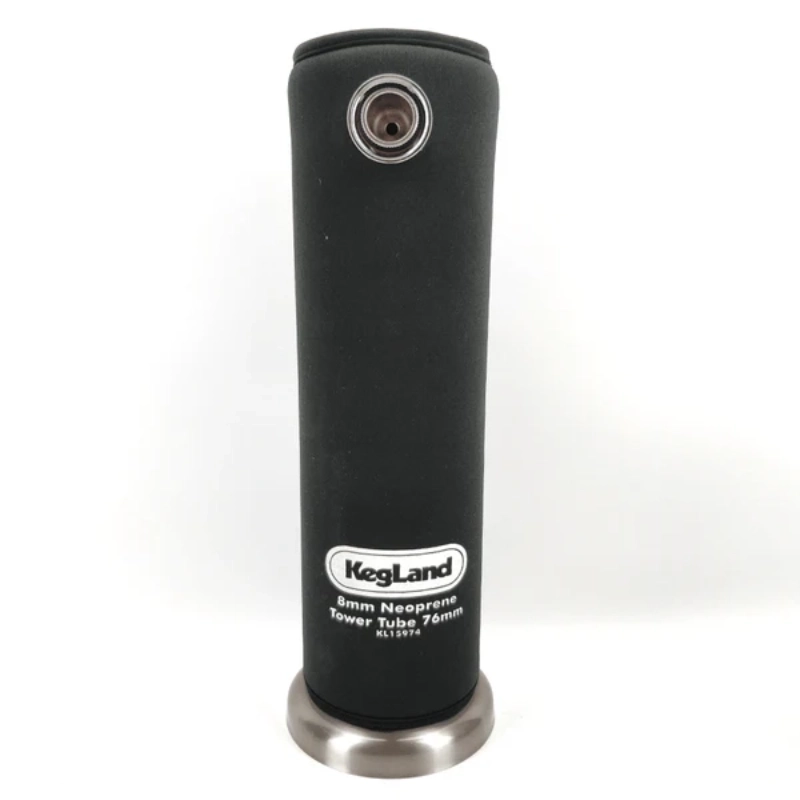 Insulating Neoprene Kegerator Tower Tube 76mm/3' (1-3 Tap)