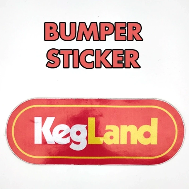 KegLand Bumper Sticker