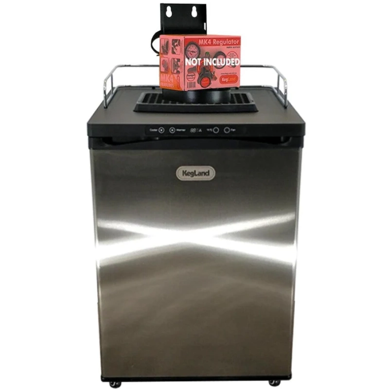 No Reg Model - Series X - Fridge with castor wheels, drip tray, shelves,co2 Cylinder holder