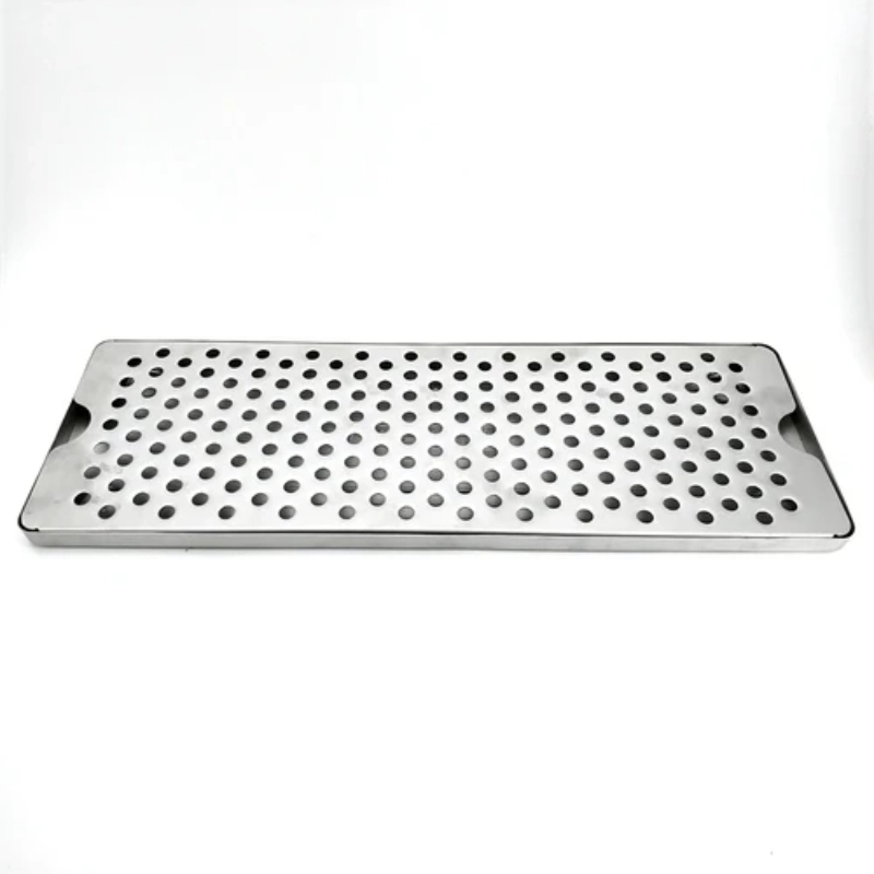 Punched Counter Top Drip Tray - 50cm x 17xcm x 1.5cm