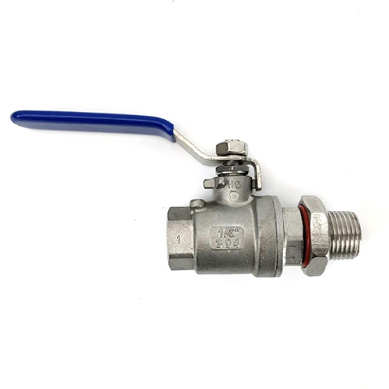 1/2 Inch BSP Stainless Ball Valve Assembly