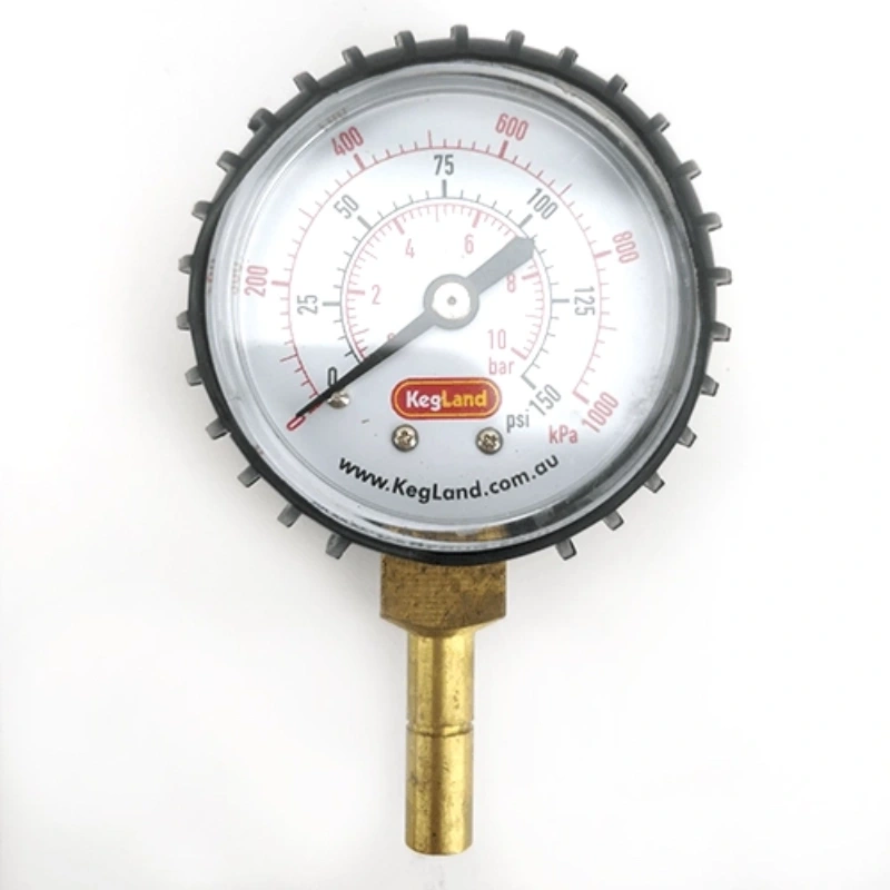 8mm 5/16 Push in Pressure Gauge 0-150psi