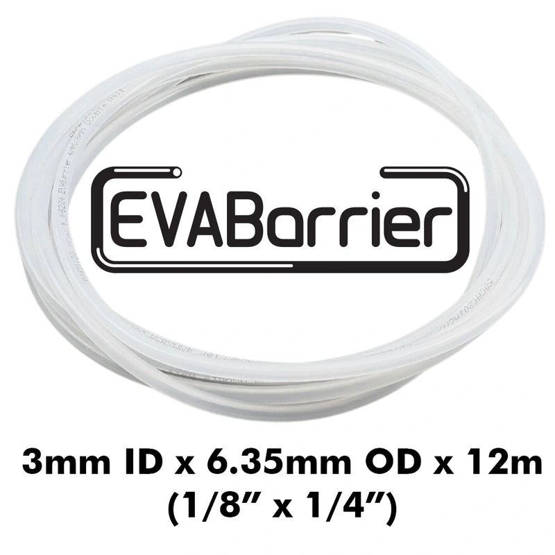 EVABarrier 3mm ID x 6.35mm OD x 12m Roll - Double Wall EVA