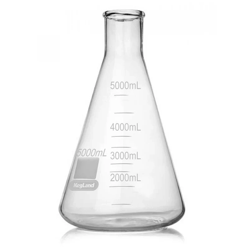 Borosilicate Erlenmeyer Conical Flask 5000mL