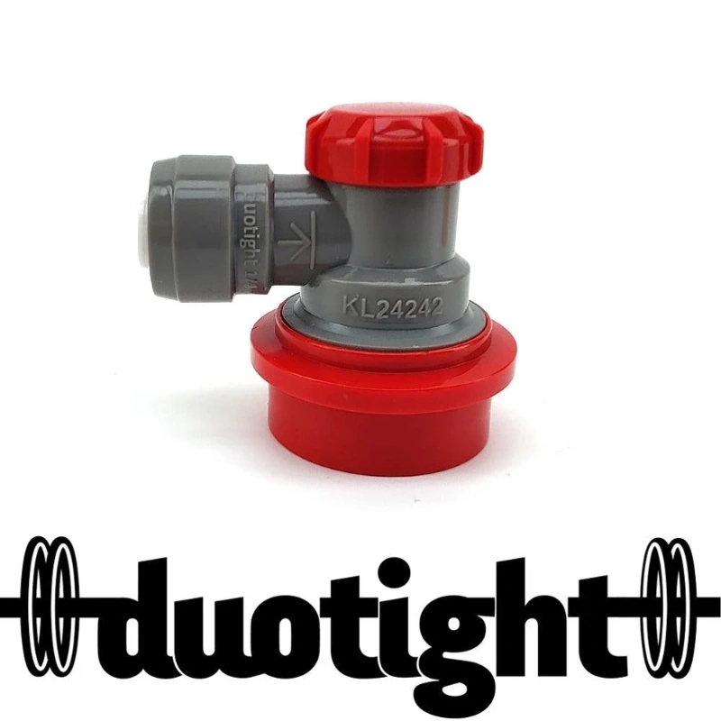 duotight 6.35mm (1/4") x Ball Lock Disconnect - (Grey Gas)